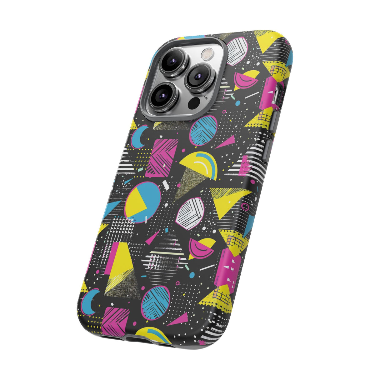 Retro 80s Seamless Phone Case – Vintage Style Meets Modern Protection 206