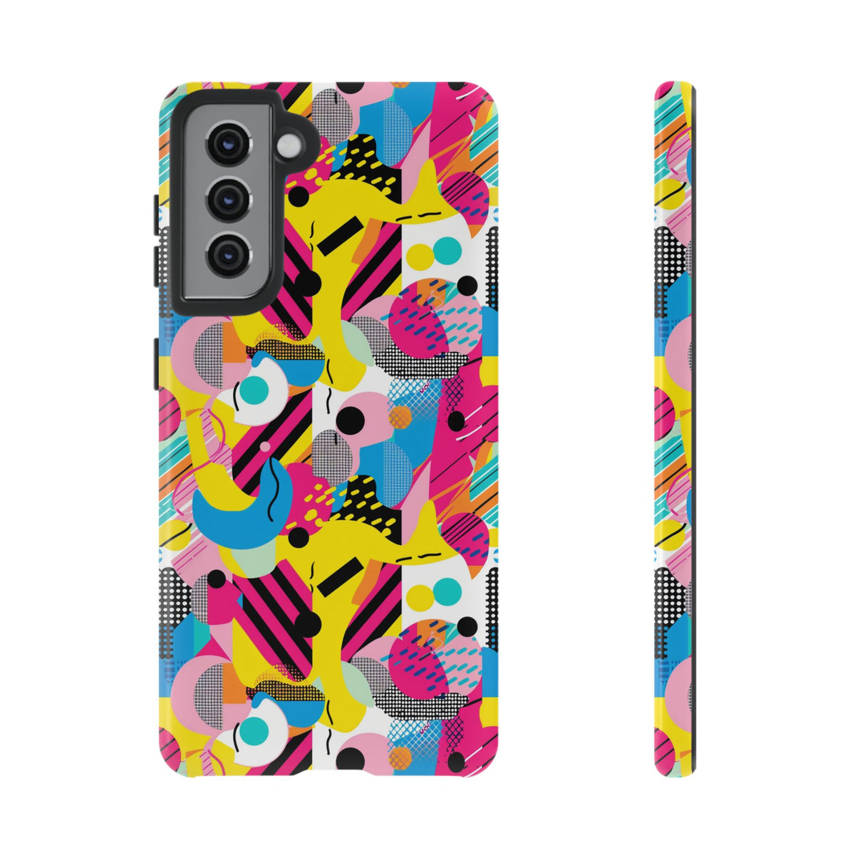 Retro 80s Seamless Phone Case – Vintage Style Meets Modern Protection 091