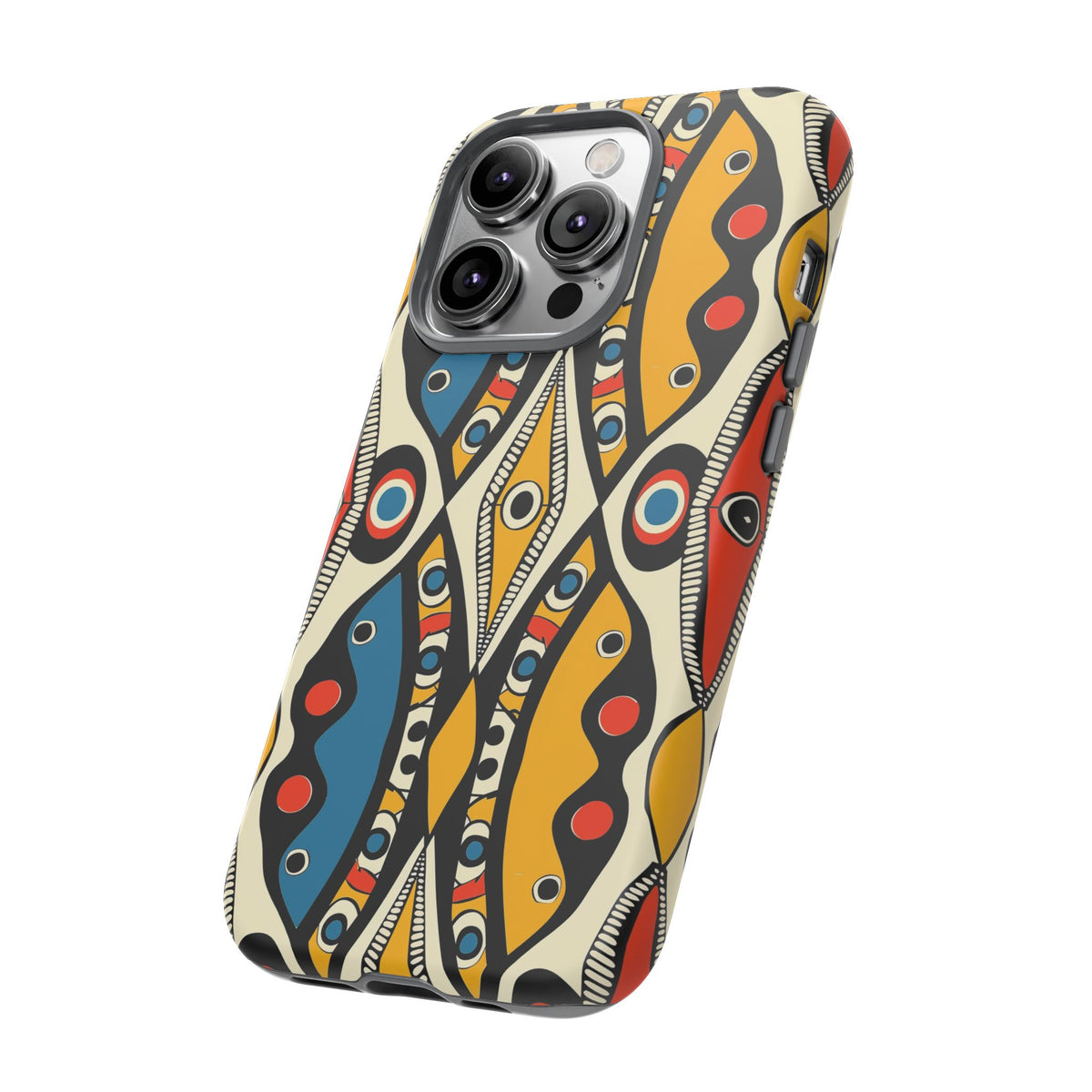 Stylish African Pattern Phone Case – Unique and Vibrant Protection 180