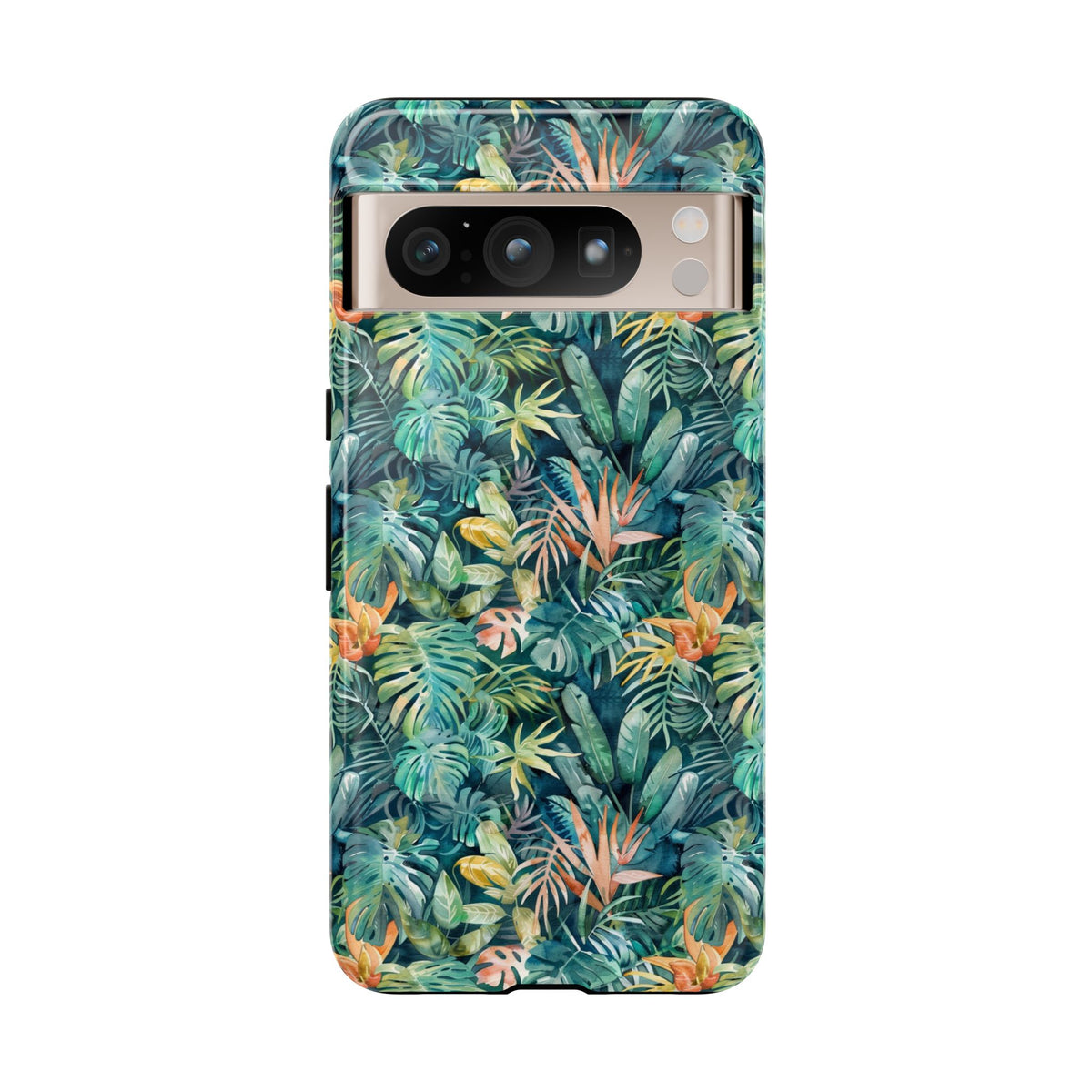 Jungle Pattern Phone Case – Exotic & Lush Design for Your Phone 333