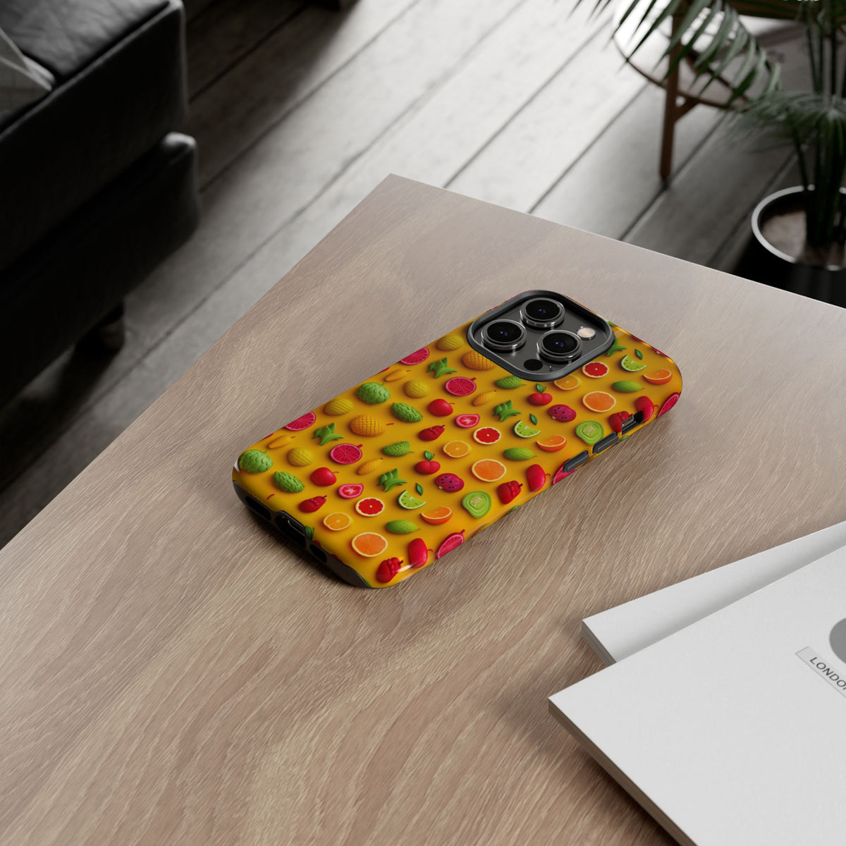 Fruit Pattern Phone Case – Vibrant & Fun Design for Your Smartphone 822