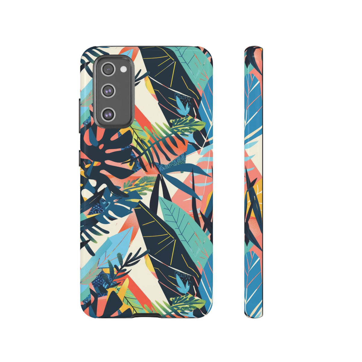 Jungle Collage Phone Case – Vibrant & Durable