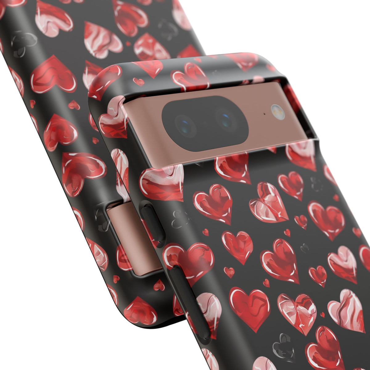 Heart Pattern Phone Case – Stylish & Loving Design for Your Device 365