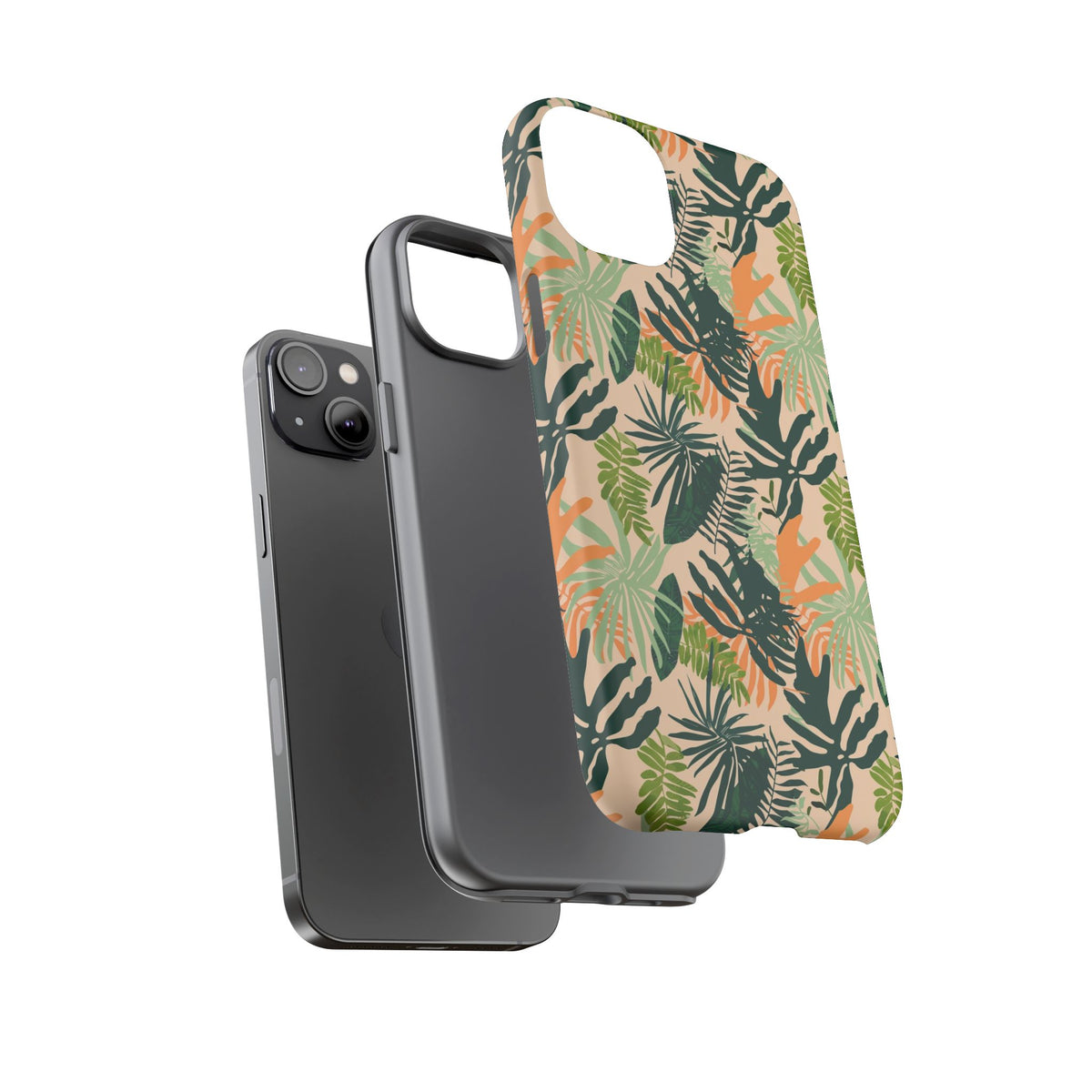 Jungle Pattern Phone Case – Exotic & Lush Design for Your Phone 353