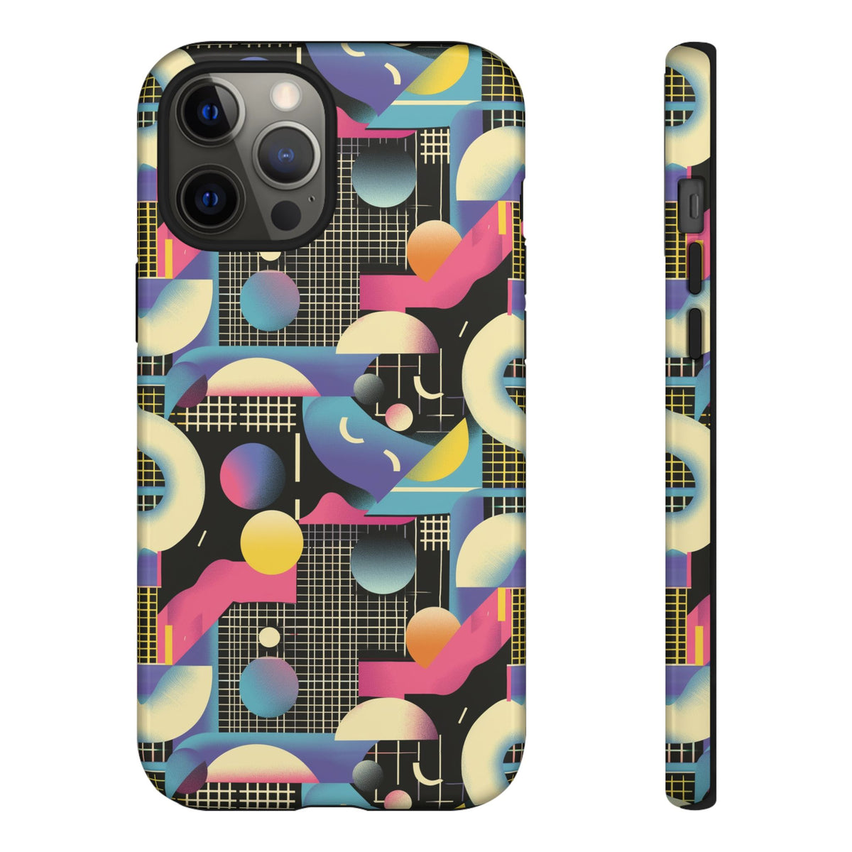 Retro 80s Seamless Phone Case – Vintage Style Meets Modern Protection 227