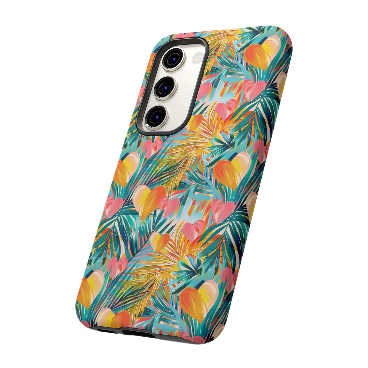 Heart Pattern Phone Case – Stylish & Loving Design for Your Device 824