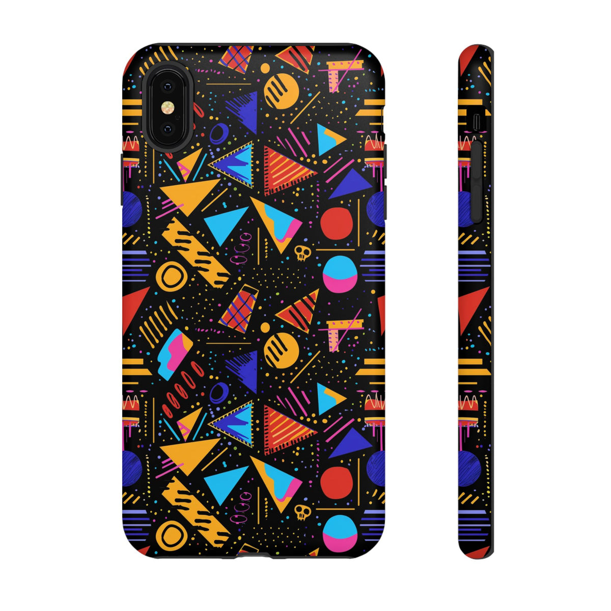 Retro 80s Seamless Phone Case – Vintage Style Meets Modern Protection 082