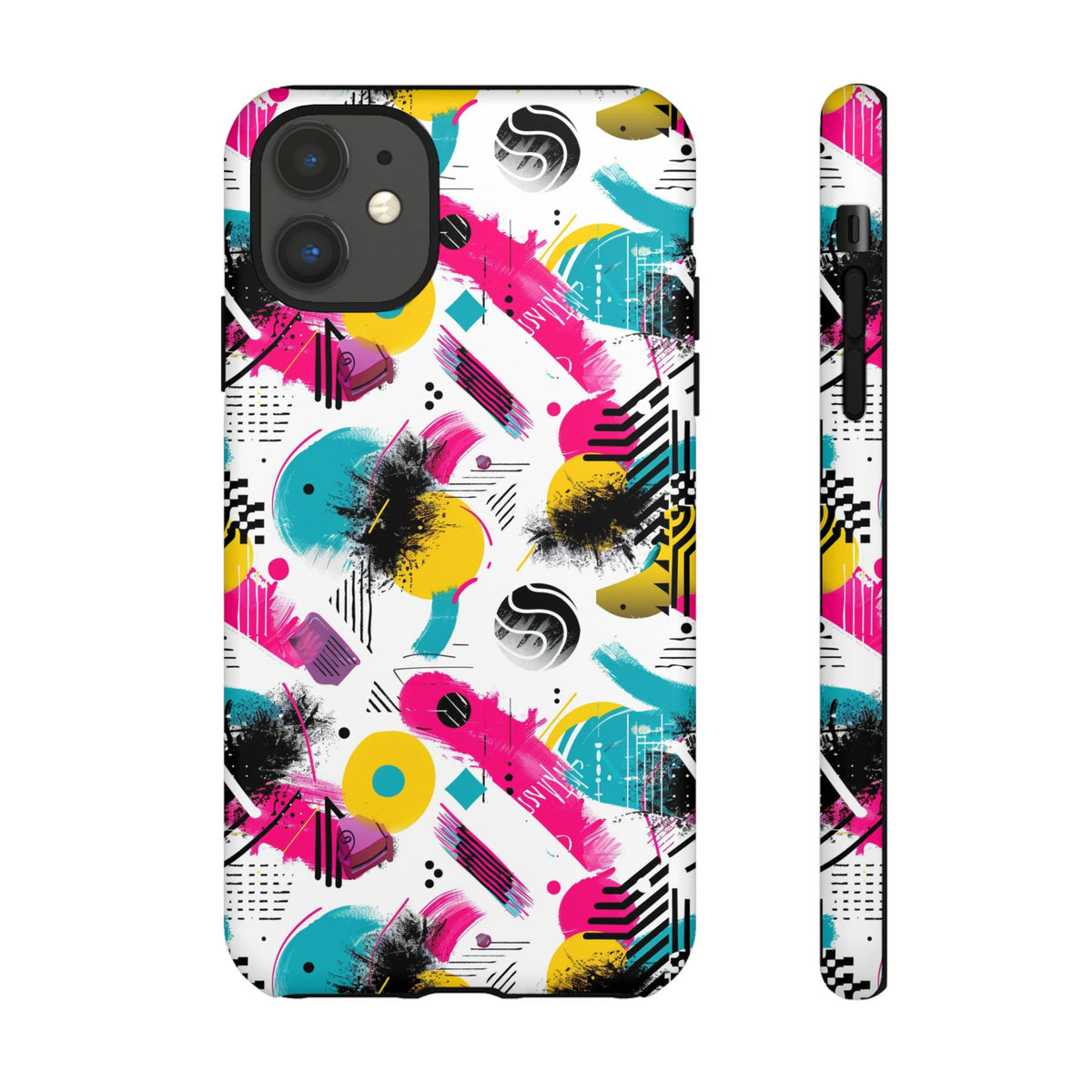 Retro 80s Seamless Phone Case – Vintage Style Meets Modern Protection 135