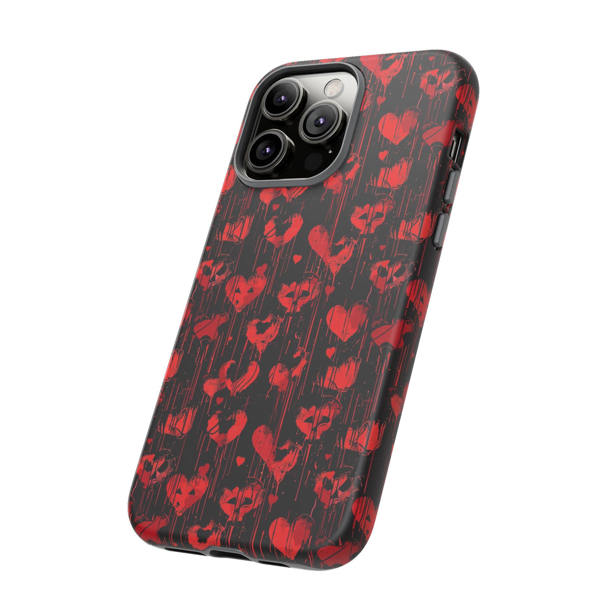 Heart Pattern Phone Case – Stylish & Loving Design for Your Device 825