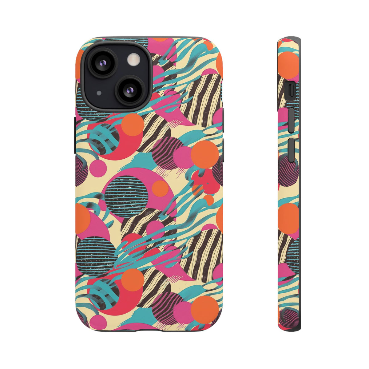 Retro 80s Seamless Phone Case – Vintage Style Meets Modern Protection 167