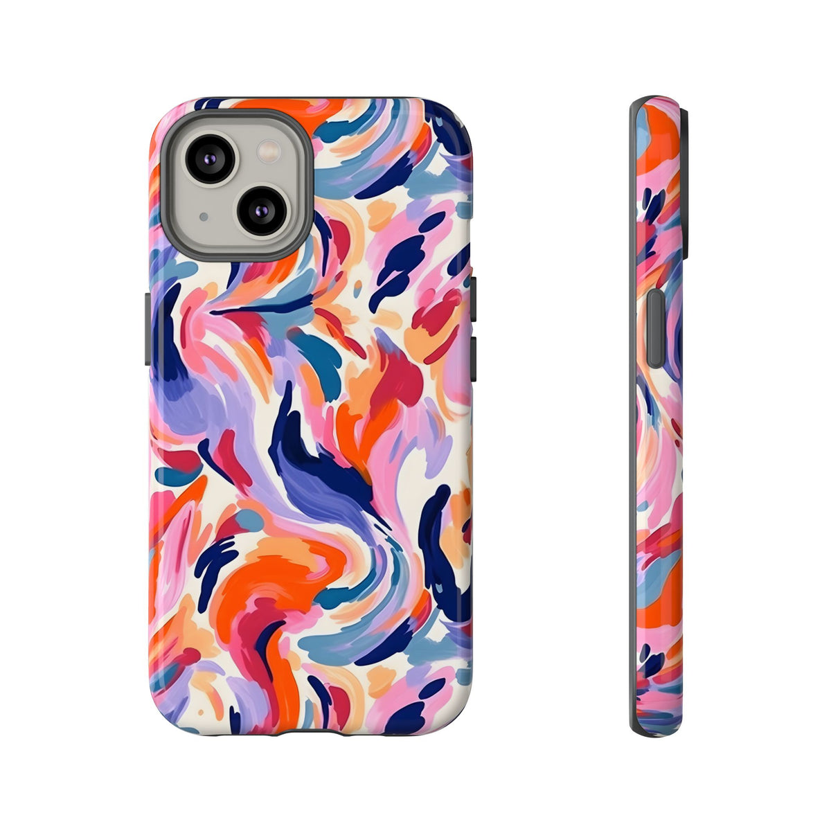 Abstract Painting Design Phone Case – Modern Art-Inspired Phone Cover 3