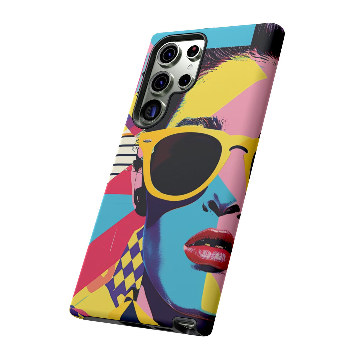 Retro 80s Seamless Phone Case – Vintage Style Meets Modern Protection 7