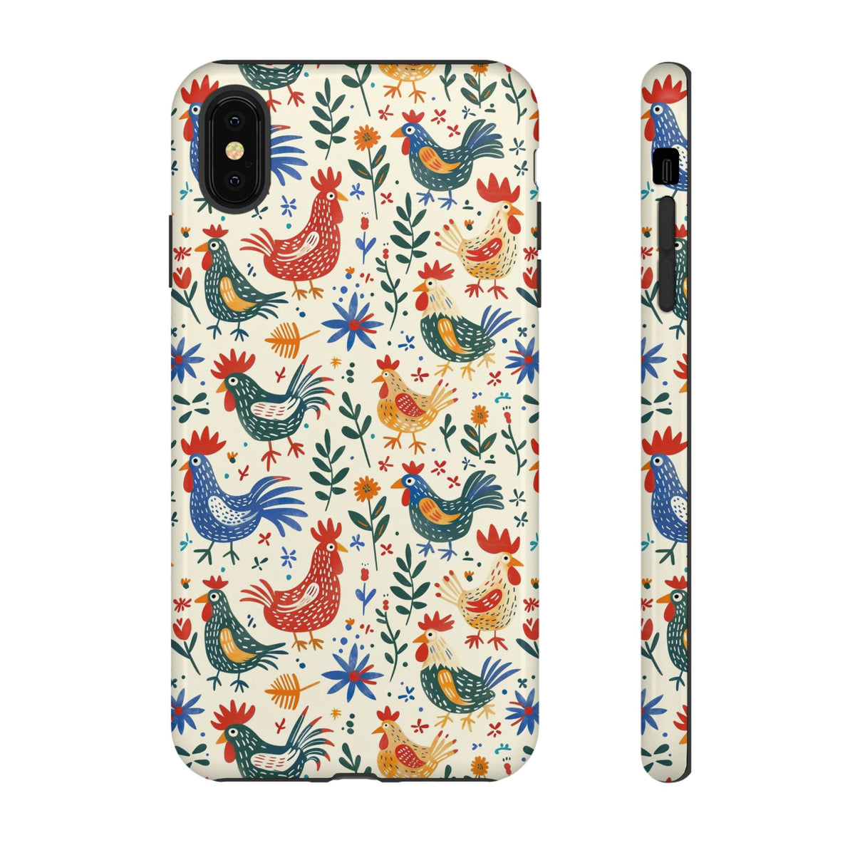 Birds Seamless Pattern Phone Case – Elegant and Timeless Avian Design 8