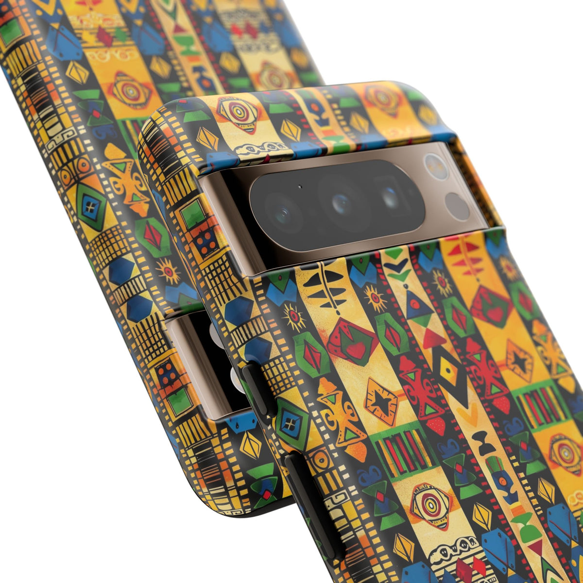 Stylish African Pattern Phone Case – Unique and Vibrant Protection 163