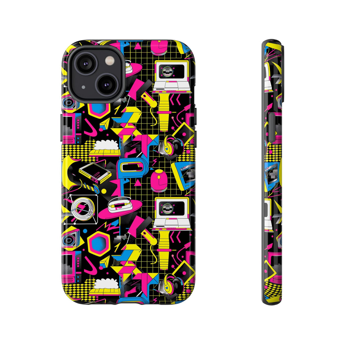 Retro 80s Seamless Phone Case – Vintage Style Meets Modern Protection 149