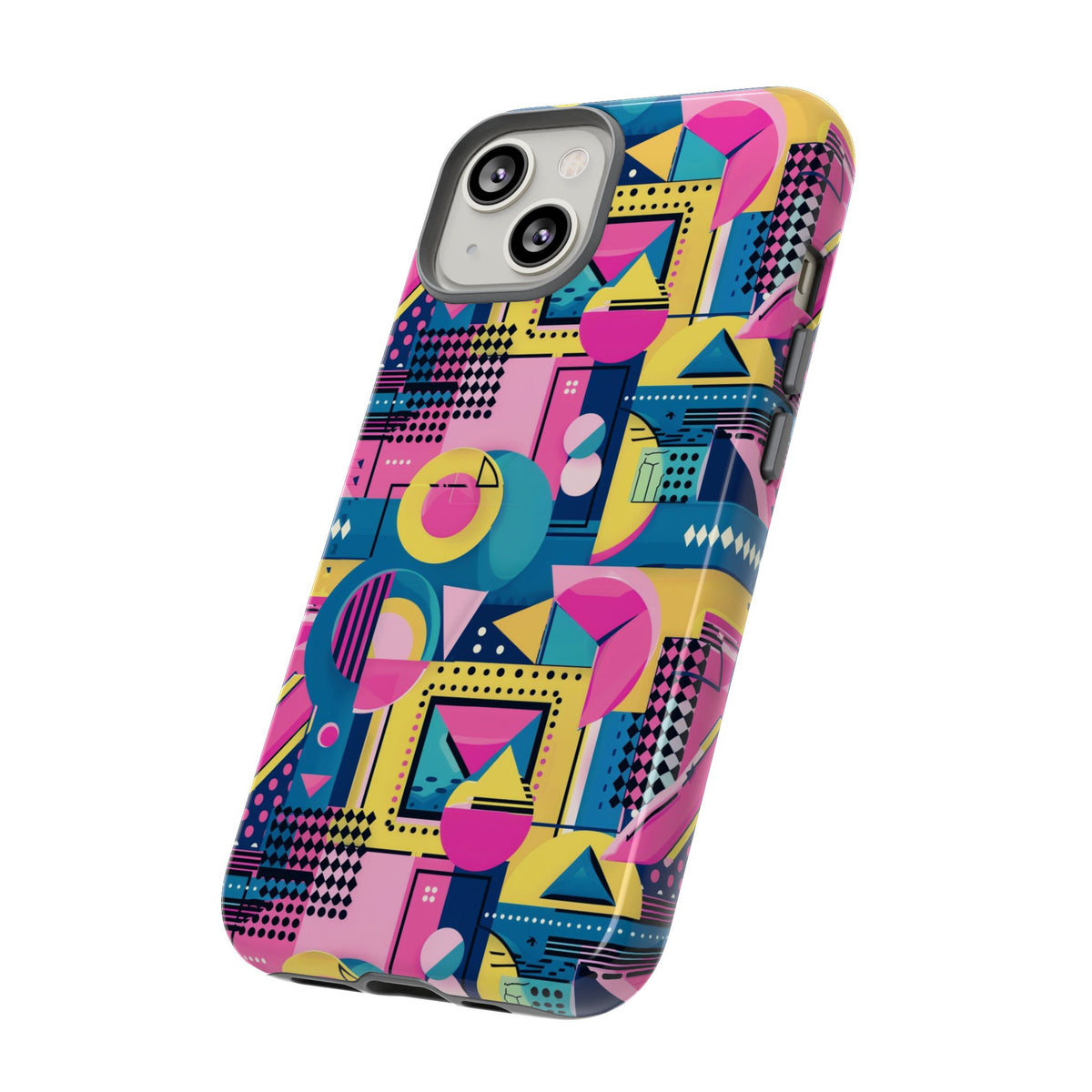 Retro 80s Seamless Phone Case – Vintage Style Meets Modern Protection 090