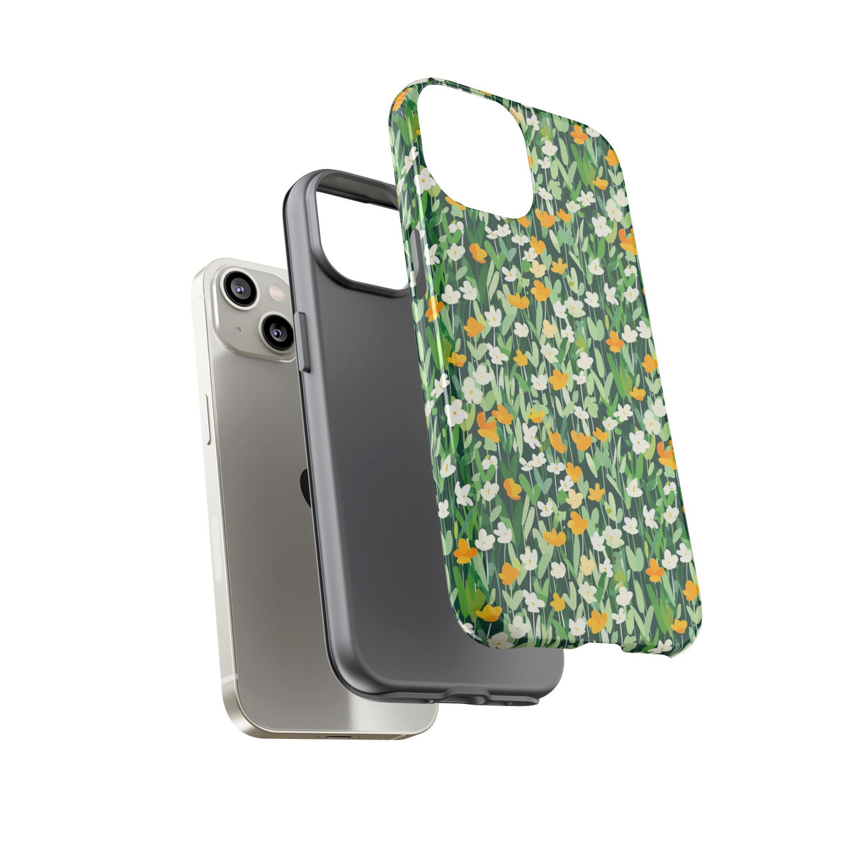 Spring Pattern Phone Case – Fresh & Vibrant Design for Your Phone 414