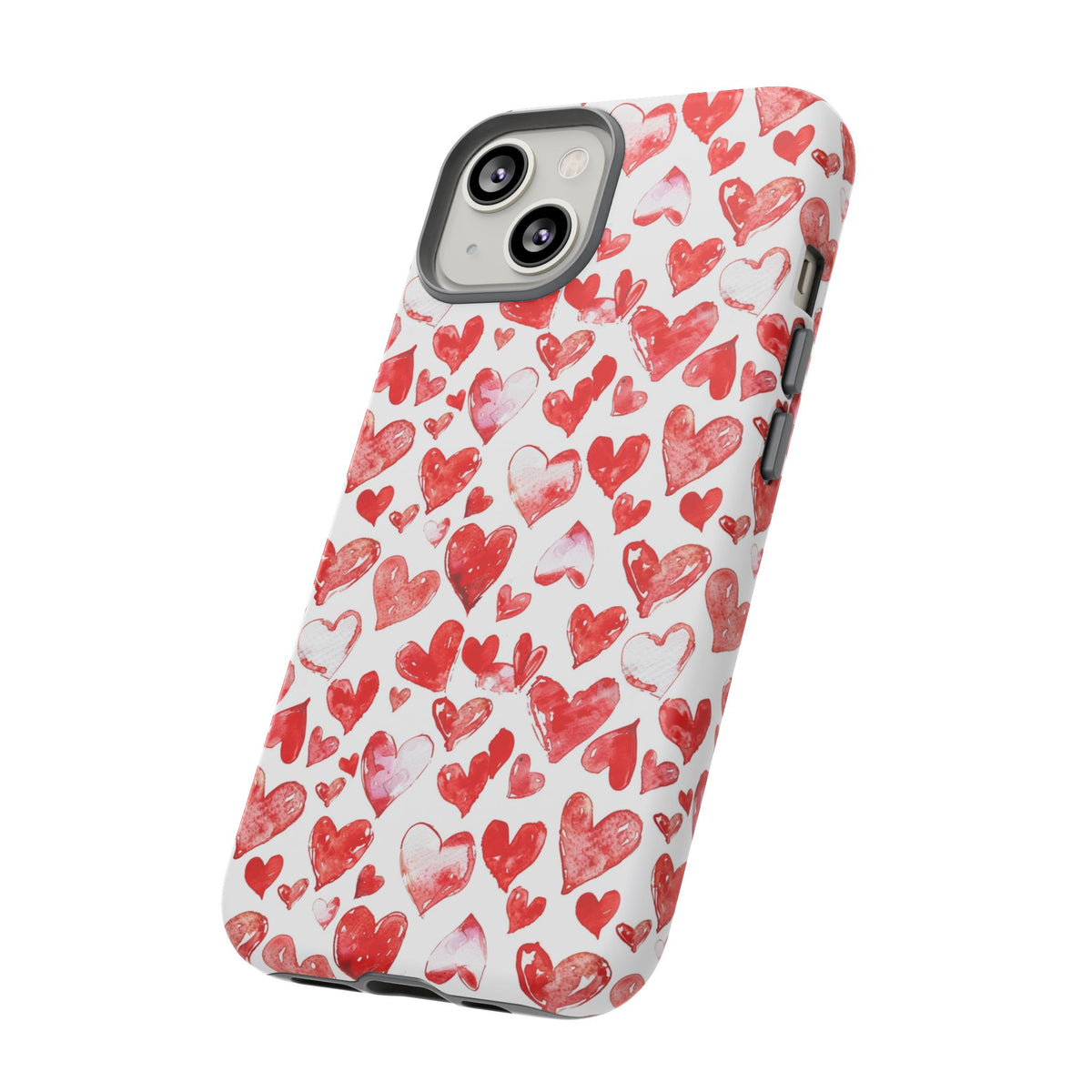 Heart Pattern Phone Case – Stylish & Loving Design for Your Device 813