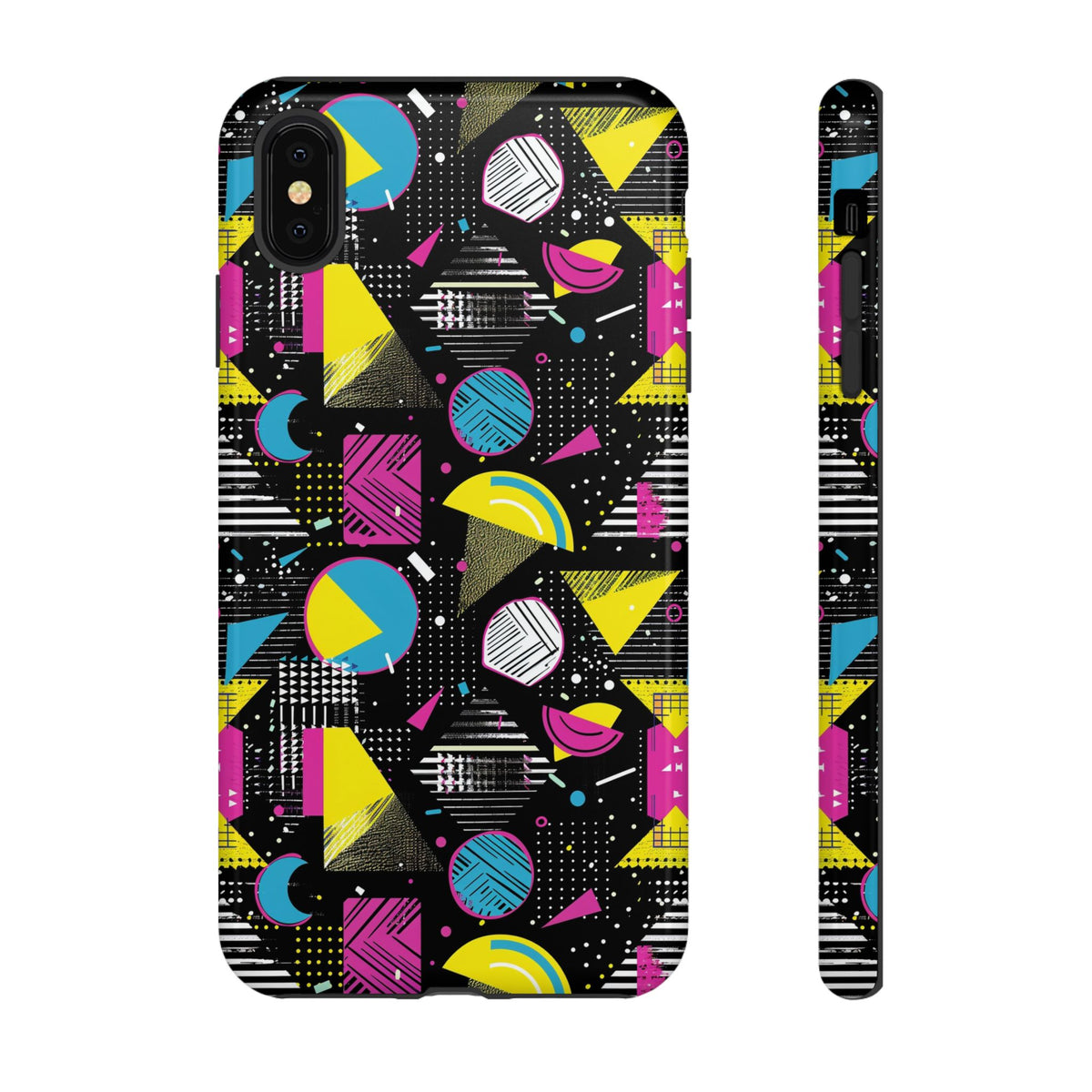 Retro 80s Seamless Phone Case – Vintage Style Meets Modern Protection 206