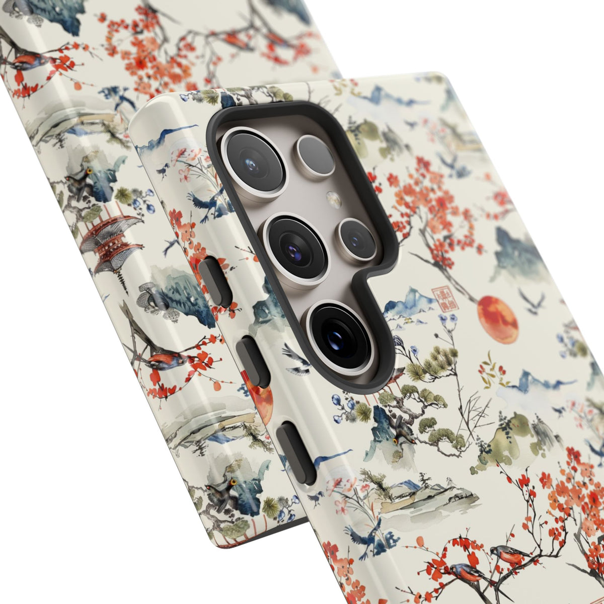 Japanese Pattern Phone Case – Elegant & Timeless Design for Your Phone 120