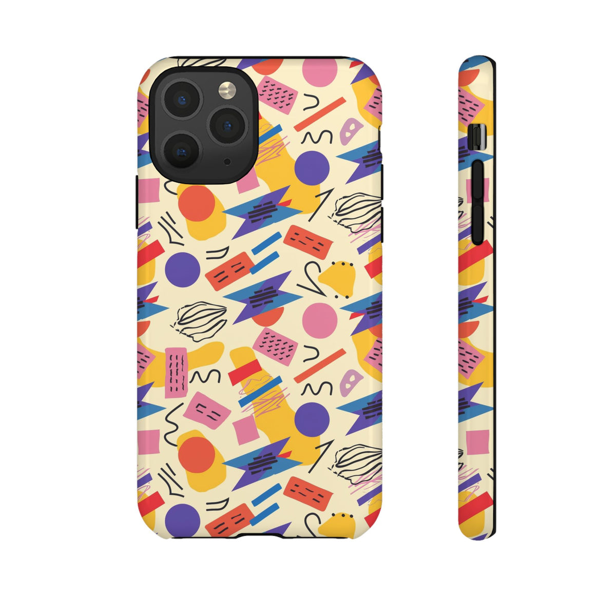 90s Themed Seamless Pattern Phone Case – Embrace Retro Style and Protection 270