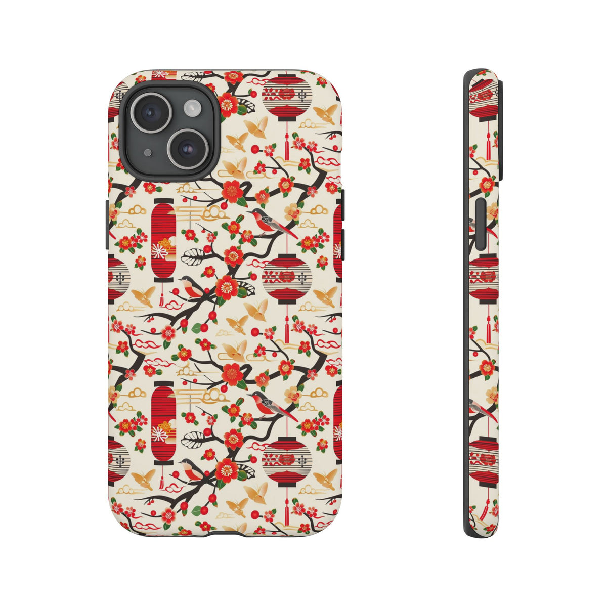 Japanese Pattern Phone Case – Elegant & Timeless Design for Your Phone 116