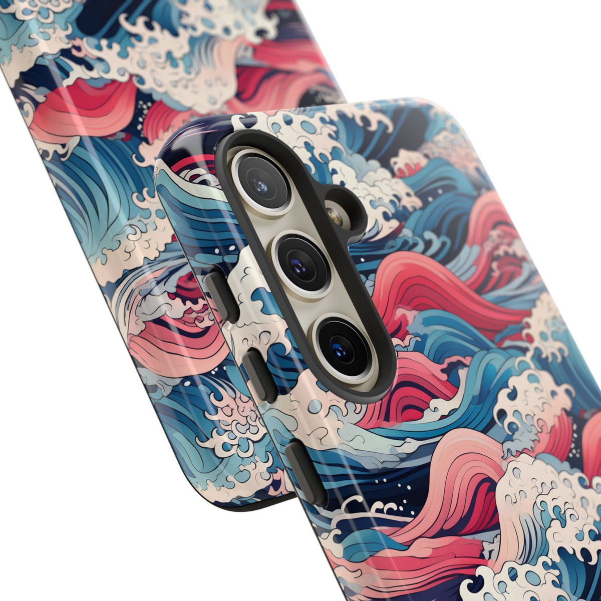 Japanese Waves Phone Case – Embrace Timeless Elegance with Classic Design 3