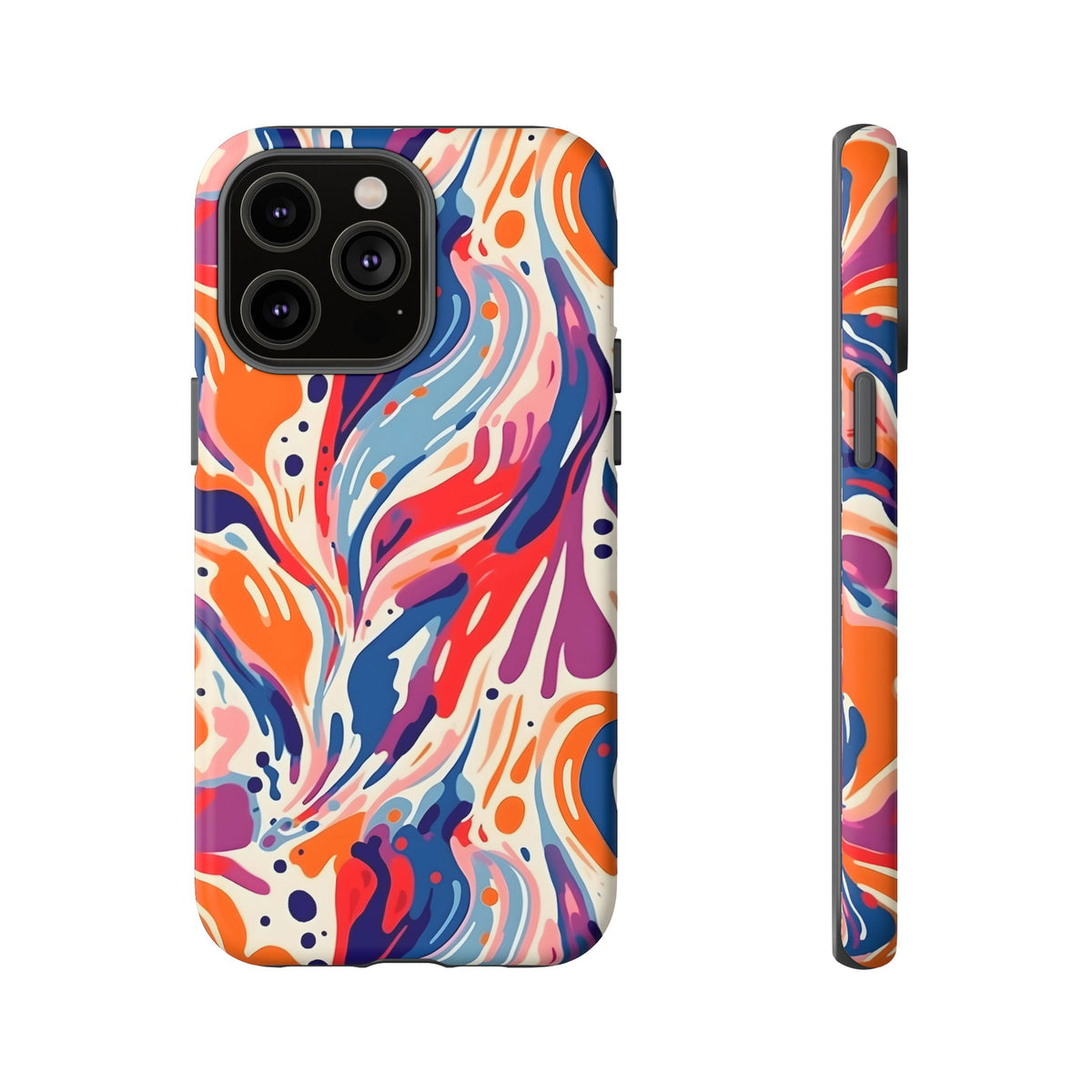 Abstract Painting Design Phone Case – Modern Art-Inspired Phone Cover 6