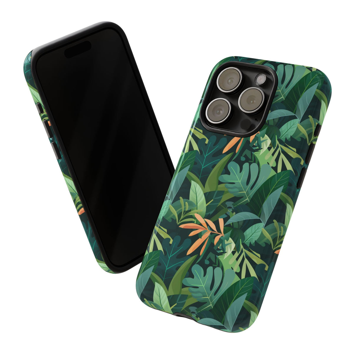 Jungle Pattern Phone Case – Exotic & Lush Design for Your Phone 341