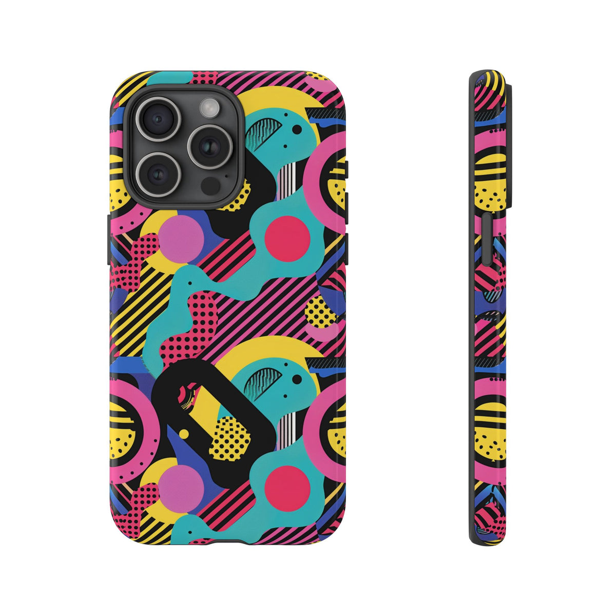 Retro 80s Seamless Phone Case – Vintage Style Meets Modern Protection 152