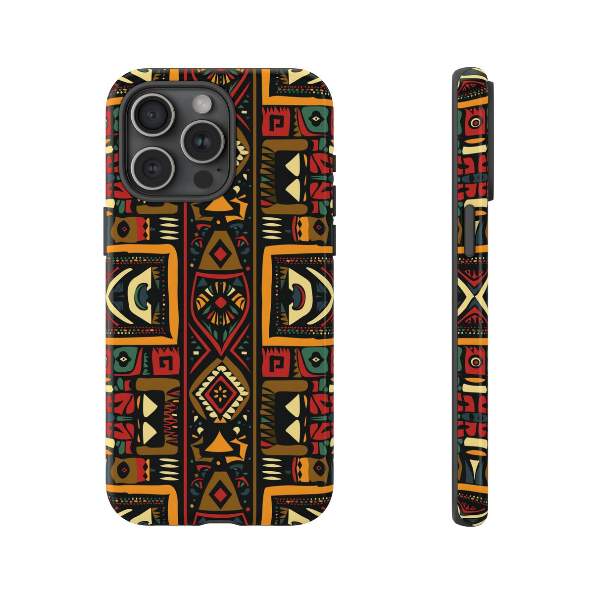 Stylish African Pattern Phone Case – Unique and Vibrant Protection 164