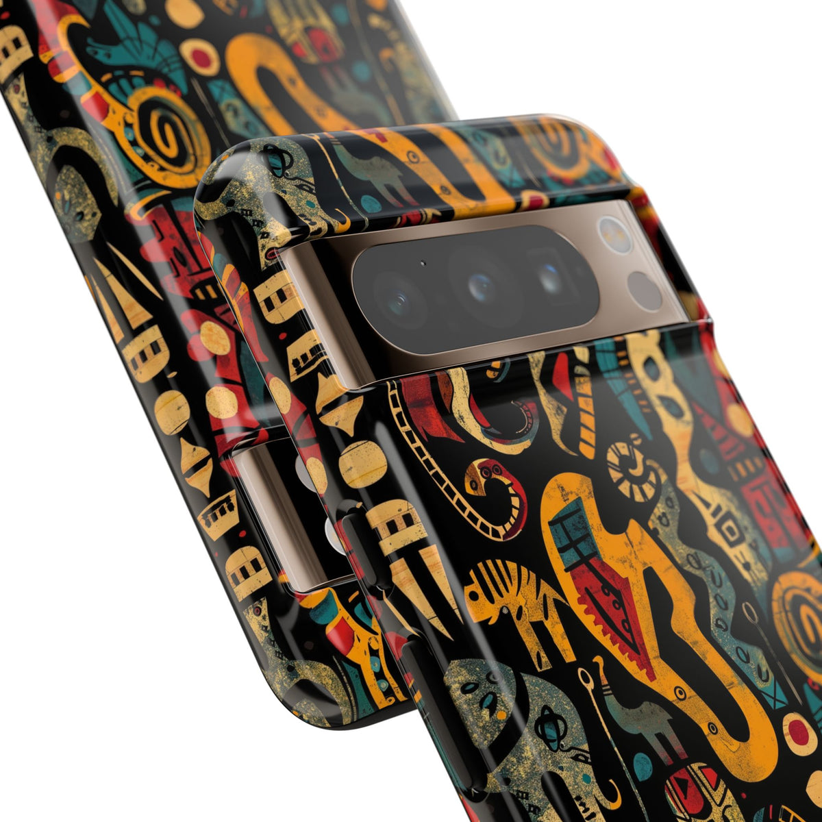 Stylish African Pattern Phone Case – Unique and Vibrant Protection 153