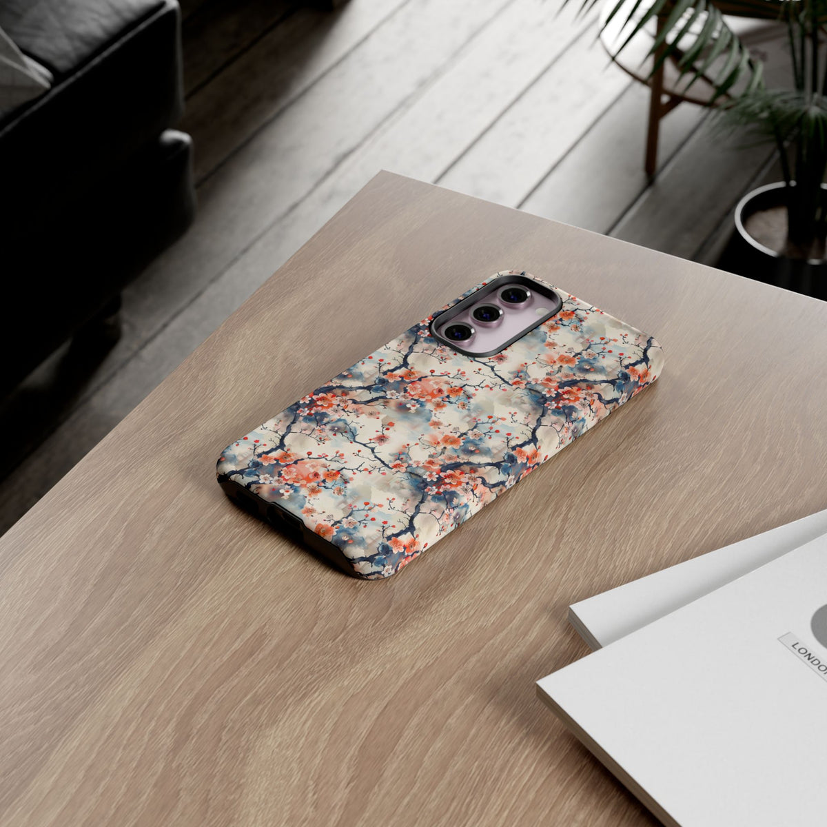 Japanese Pattern Phone Case – Elegant & Timeless Design for Your Phone 039