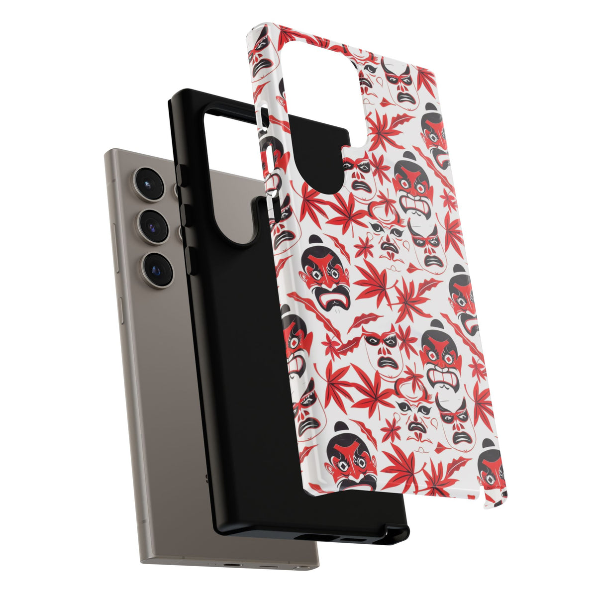 Japanese Pattern Phone Case – Elegant & Timeless Design for Your Phone 125