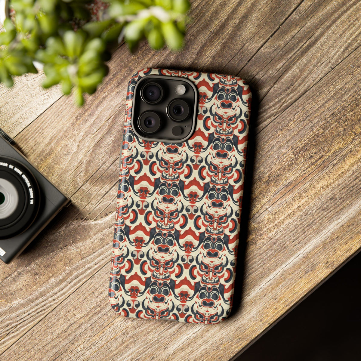 Japanese Pattern Phone Case – Elegant & Timeless Design for Your Phone 155