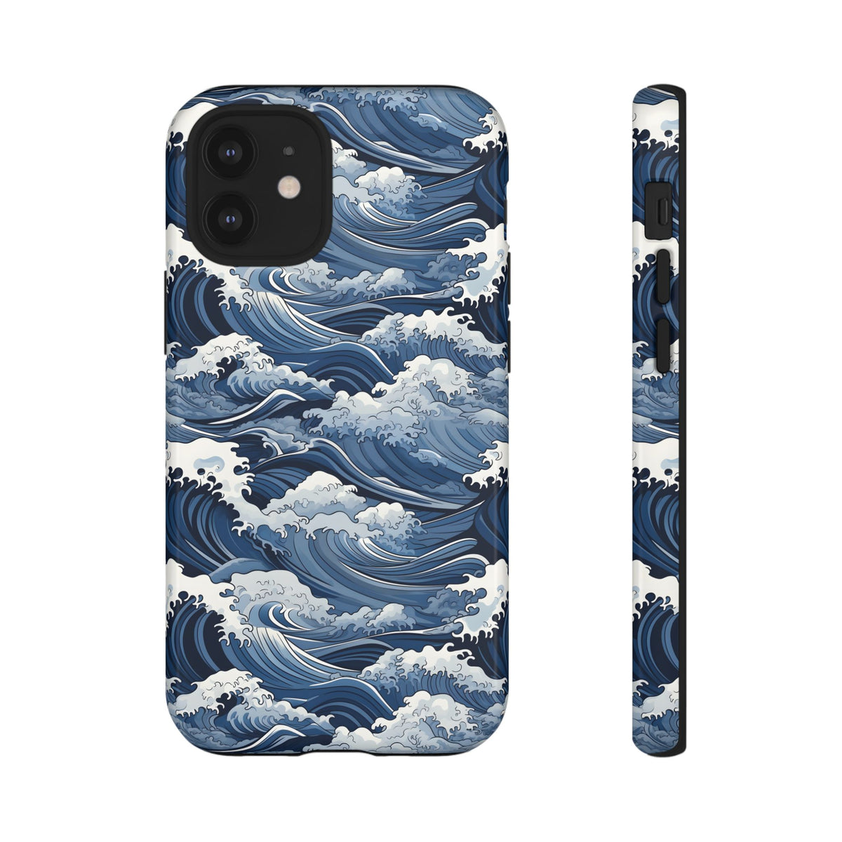 Japanese Waves Phone Case – Embrace Timeless Elegance with Classic Design