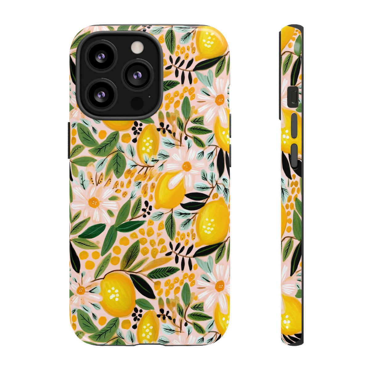 Cute Summer Lemons Phone Case – Refreshing Citrus Design for Your Phone 2