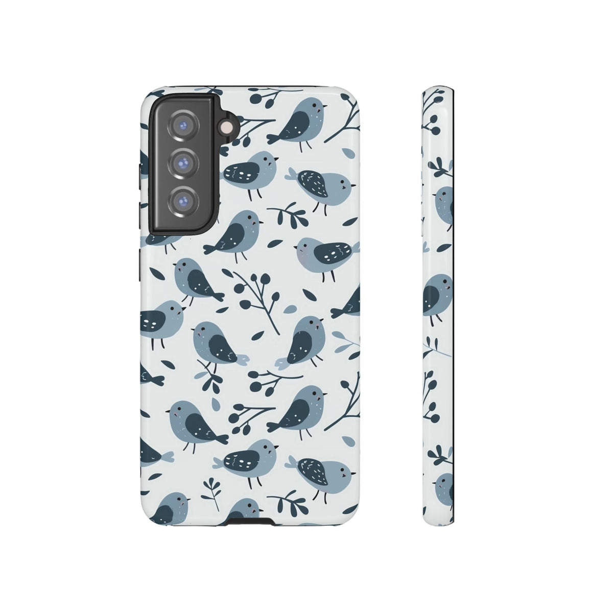 Birds Seamless Pattern Phone Case – Elegant and Timeless Avian Design 10