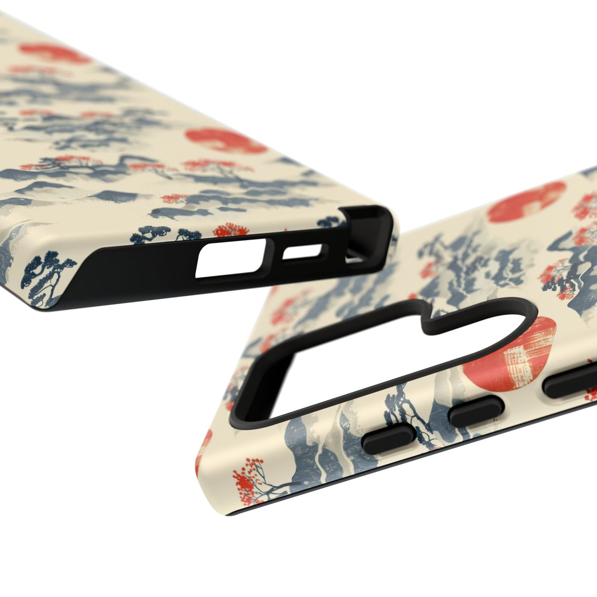 Japanese Pattern Phone Case – Elegant & Timeless Design for Your Phone 085