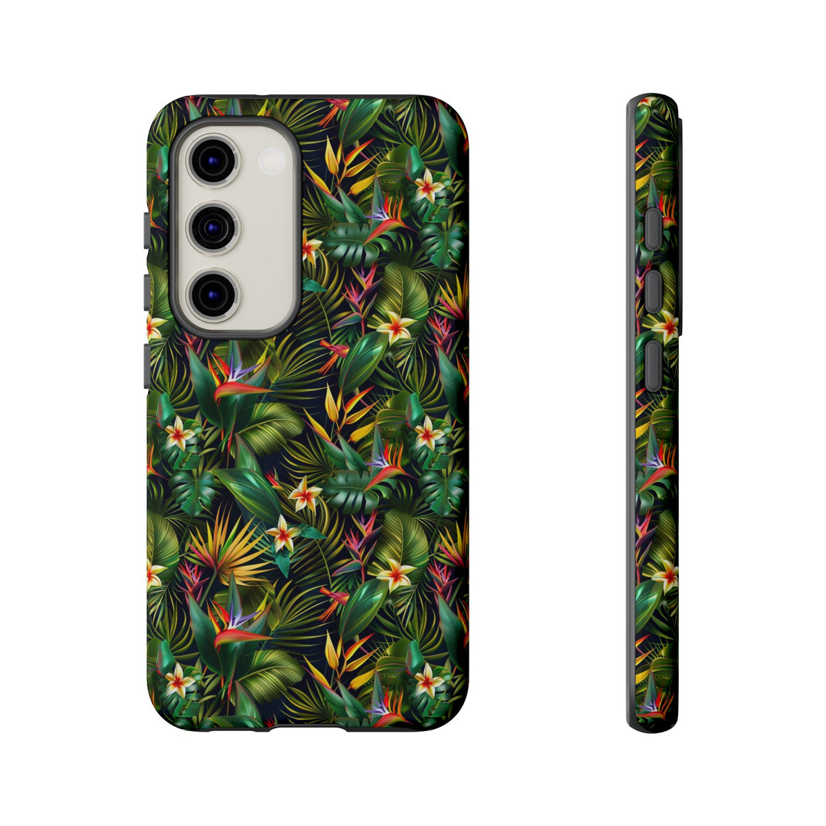 Jungle Pattern Phone Case – Exotic & Lush Design for Your Phone 348