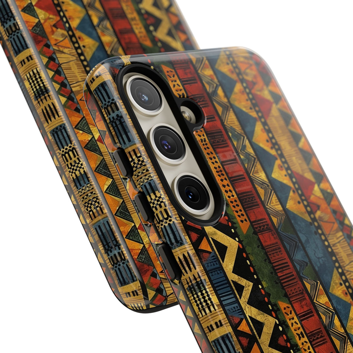 Stylish African Pattern Phone Case – Unique and Vibrant Protection 166