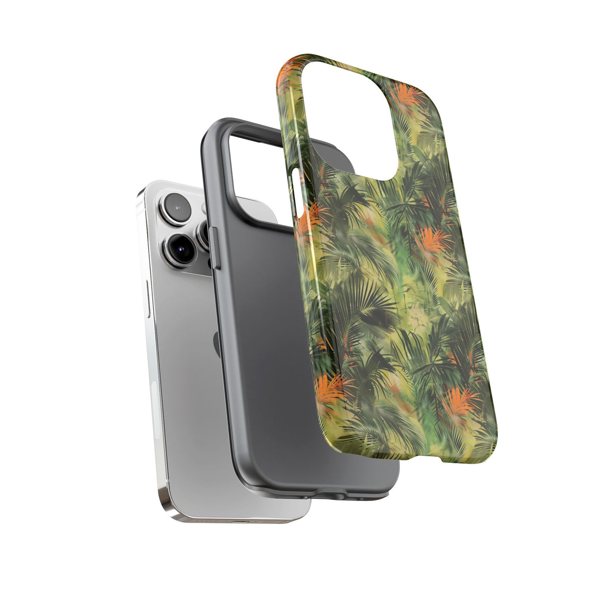 Jungle Pattern Phone Case - Tropical Nature Print for Ultimate Protection