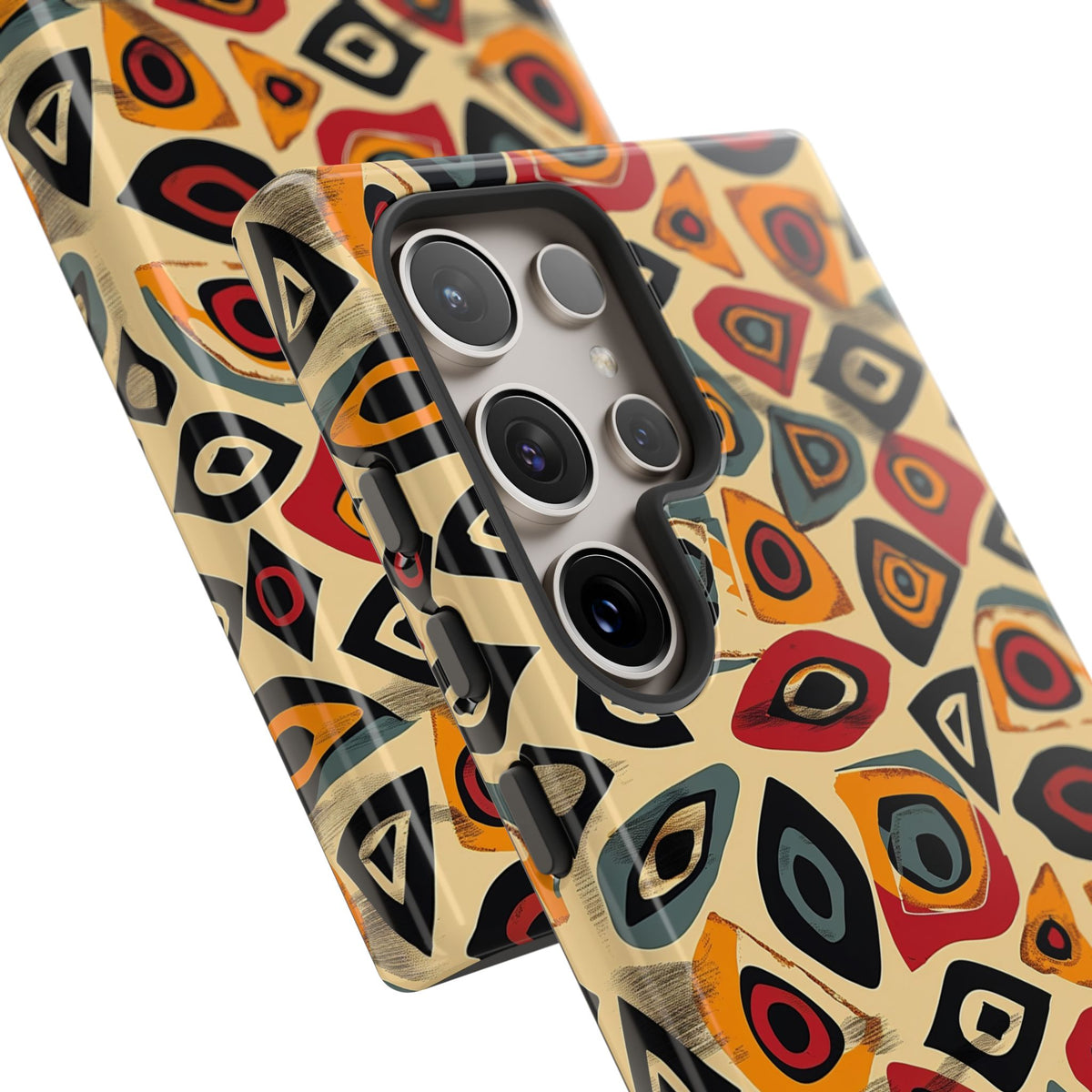 Stylish African Pattern Phone Case – Unique and Vibrant Protection 167