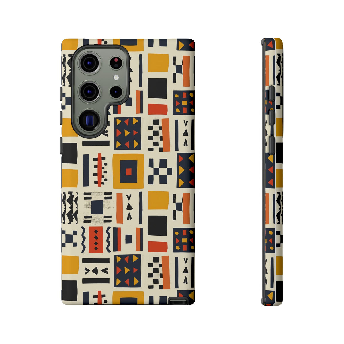 Stylish African Pattern Phone Case – Unique and Vibrant Protection 104