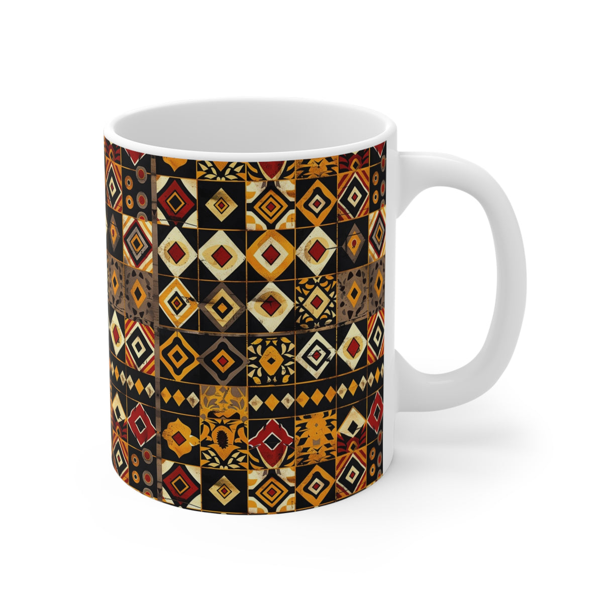 All-Over African Pattern Coffee Mug 262