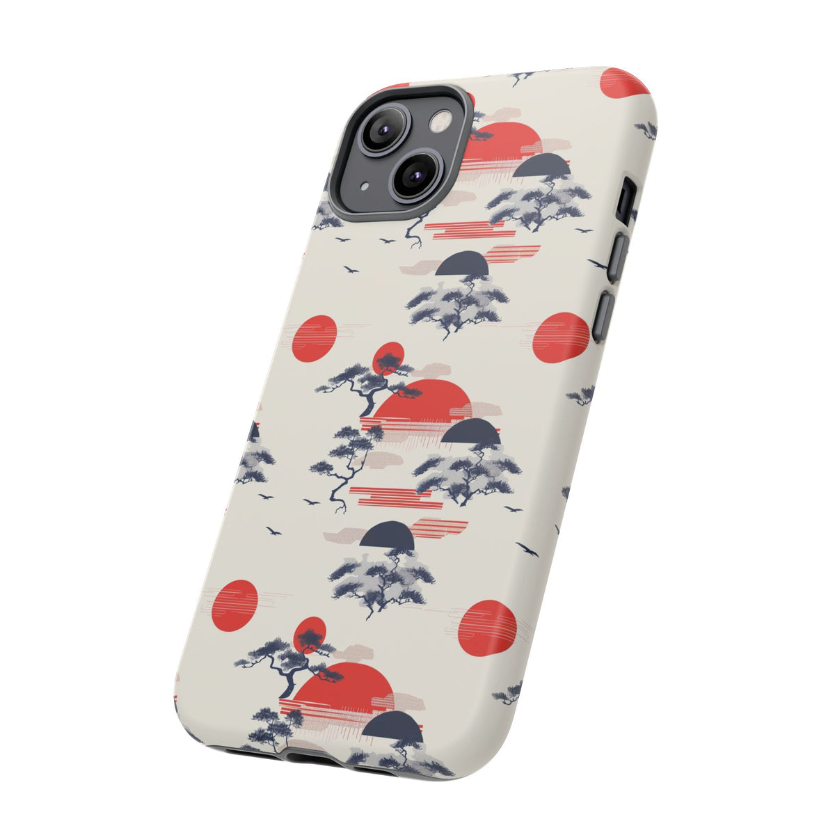 Japanese Pattern Phone Case – Elegant & Timeless Design for Your Phone 047