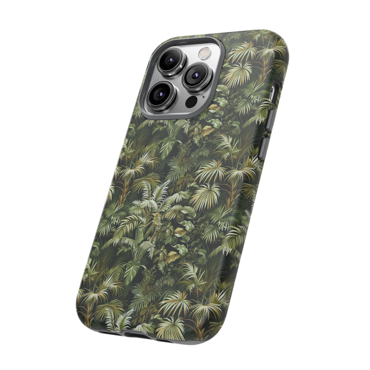 Jungle Pattern Phone Case – Exotic & Lush Design for Your Phone 331