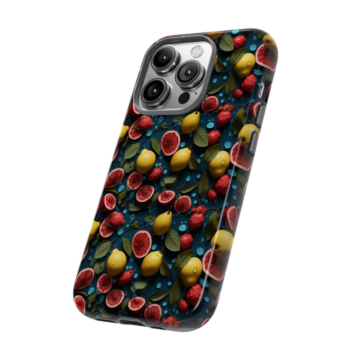 Fruit Pattern Phone Case – Vibrant & Fun Design for Your Smartphone 972