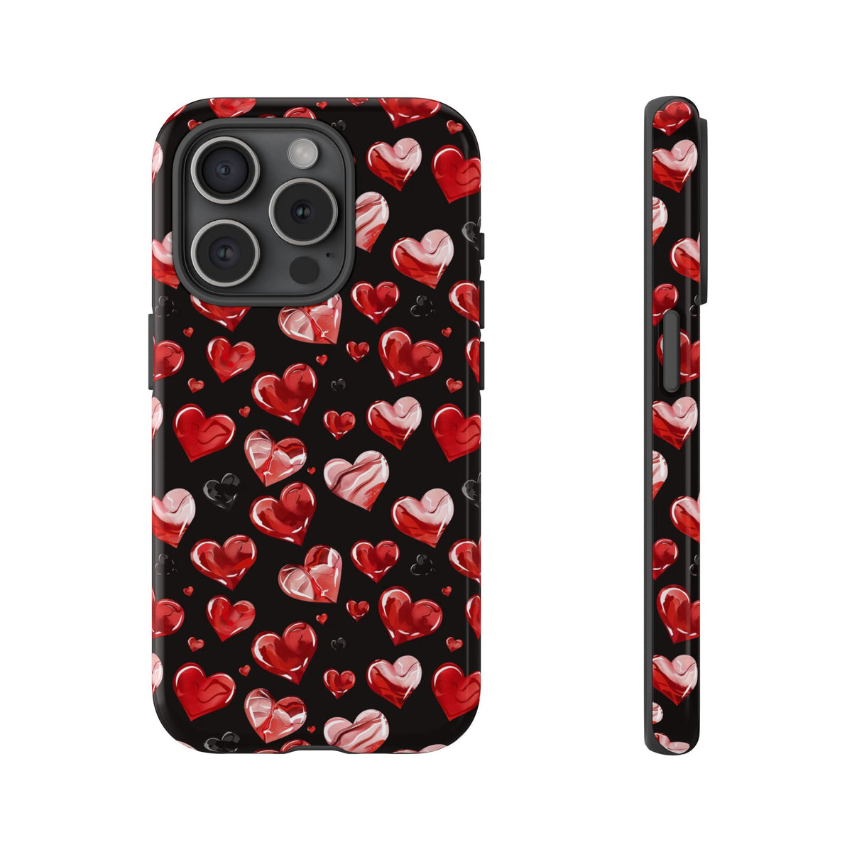 Heart Pattern Phone Case – Stylish & Loving Design for Your Device 365