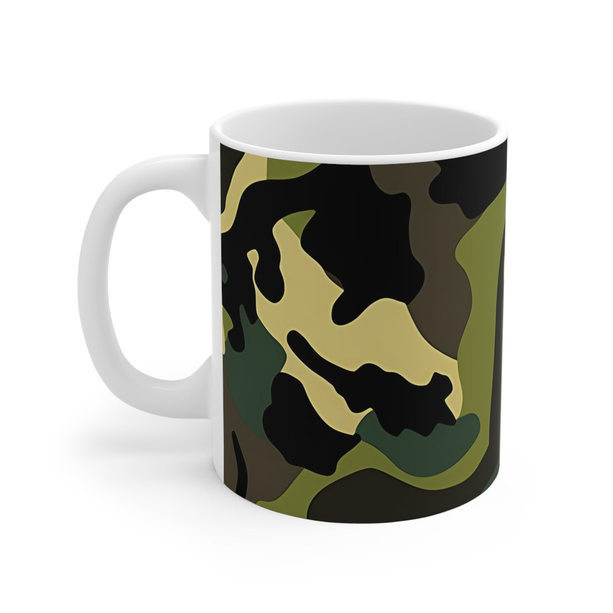 All-Over Camouflage Pattern Coffee Mug 107